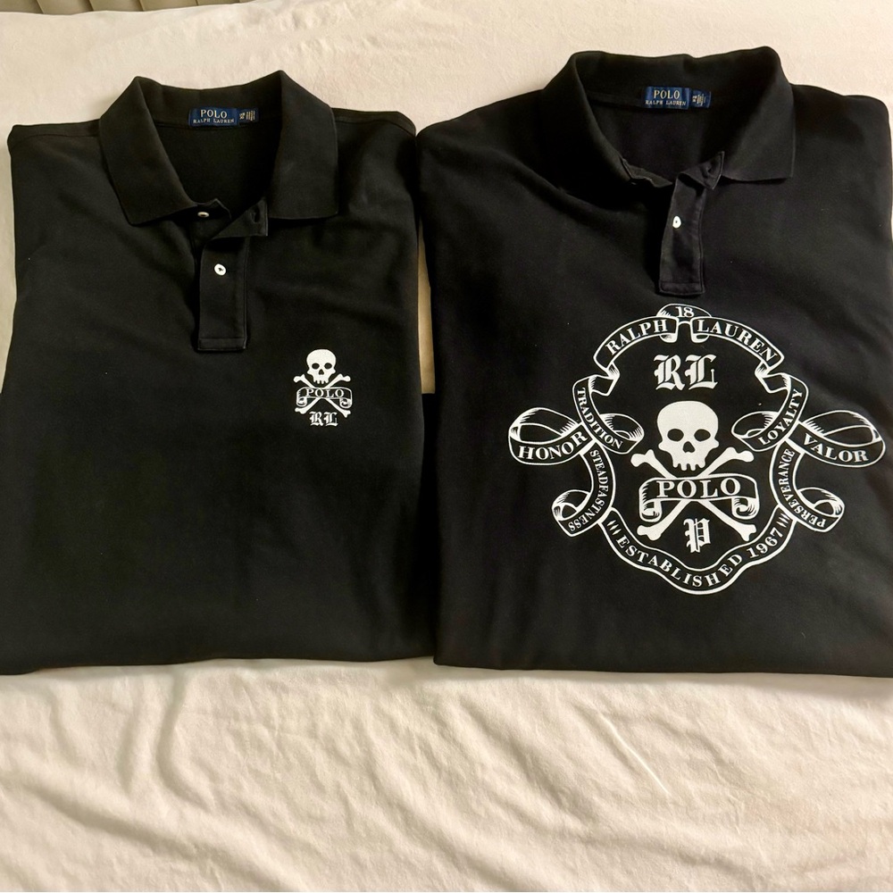 EUC Polo by Ralph Lauren “Create Your Own” polo shirts Size 3XB Lot of 2